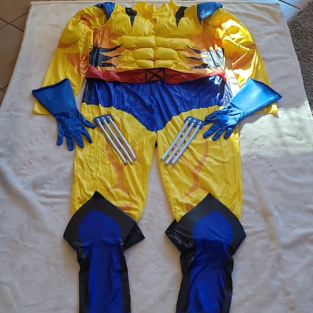 X-Men '97 Wolverine Costume NEW Plus 48-52 No Mask Marvel